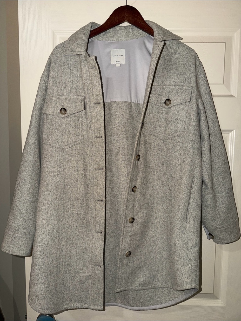 Weathered grey Gentlefawn jacket